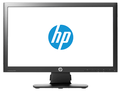 HP ProDisplay P201 20-inch LED Backlit Monitor — official HP product image